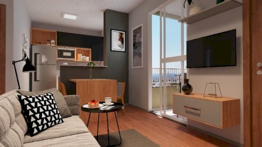 Apartamentos na Planta e Prontos com 2 Dormitórios e Entrada Parcelada.